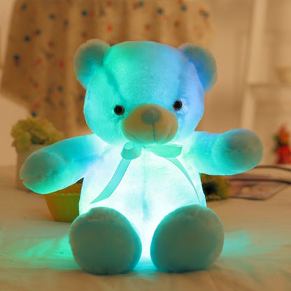 Luminous Teddy Bear LED Light Plush Gift Toy