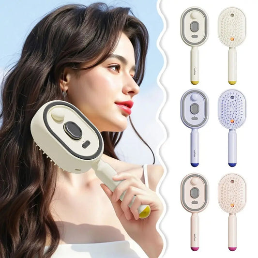 Electric Hair Massage Comb with Spray Care Function