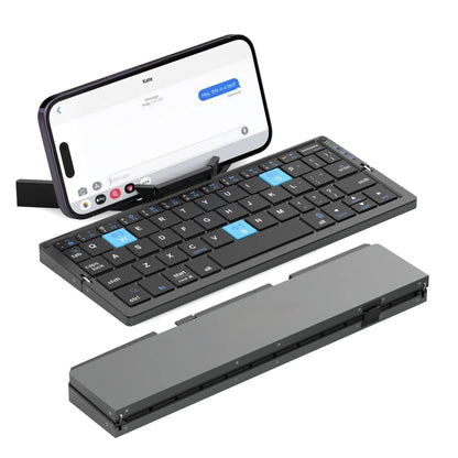 Mini Foldable Bluetooth Keyboard Portable Wireless