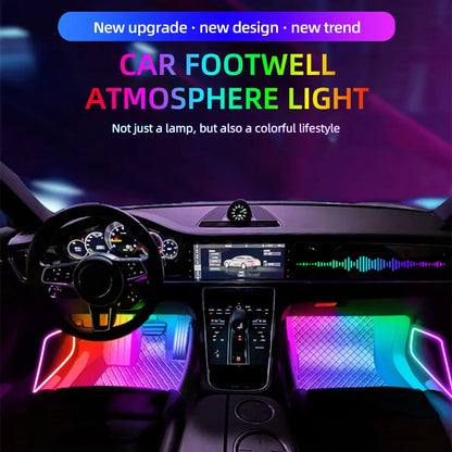 Motorcycle LED Light Strips Waterproof RGB Lighting