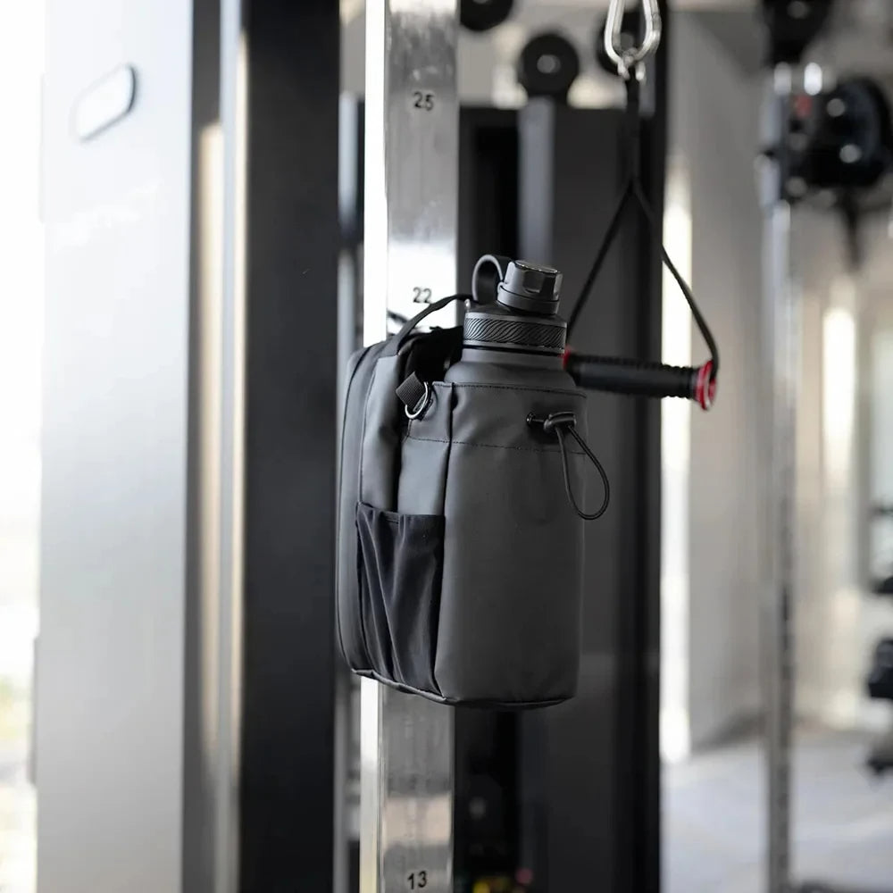 Magnetic Water Bottle Bag for Gym & Fitness
