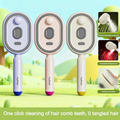 Electric Hair Massage Comb with Spray Care Function