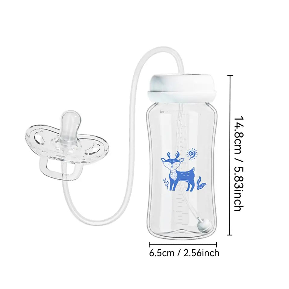 Hands-Free Baby Bottle 150ML 3-in-1 Feeding Design