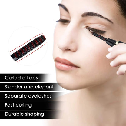 Electric Heated Eyelash Curler for Long-Lasting Curls