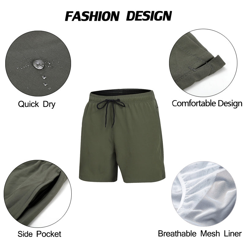 Men's Stretch Swim Trunks