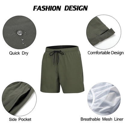 Men's Stretch Swim Trunks