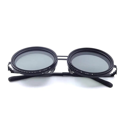 Adjustable Dimming Sunglasses UV Protection Eyewear