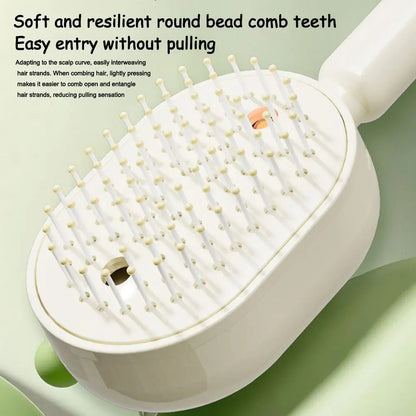 Electric Hair Massage Comb with Spray Care Function
