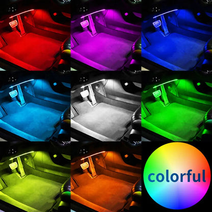 Motorcycle LED Light Strips Waterproof RGB Lighting