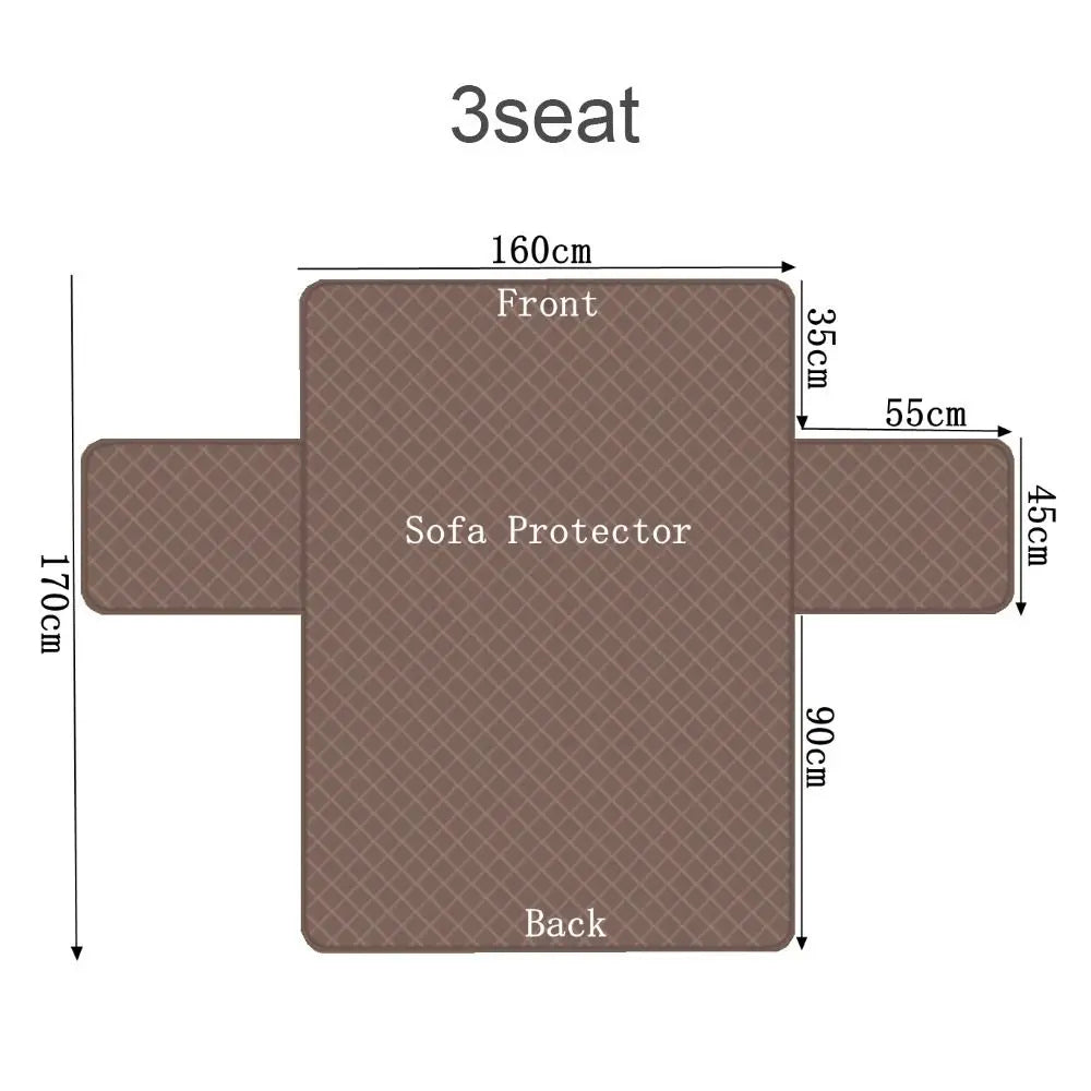 Waterproof Pet Sofa Cover for Dogs & Cats