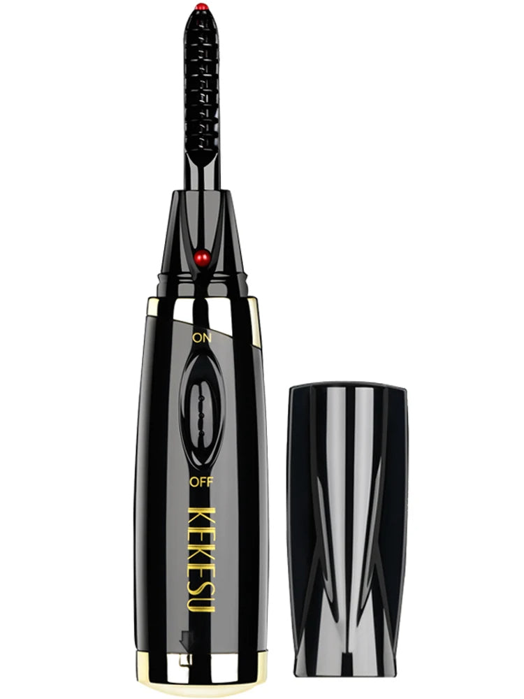 Electric Heated Eyelash Curler for Long-Lasting Curls